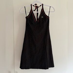 Lacoste Halter Dotted Dress